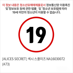 [ALICES SECRET] 섹시 스쿨미즈 NA16030072 (A73)