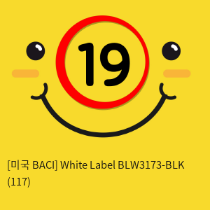 [미국 BACI] White Label BLW3173-BLK (117)