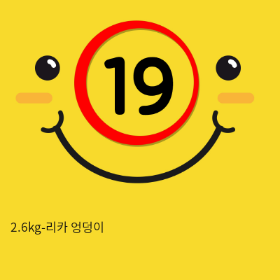 2.6kg-리카 엉덩이